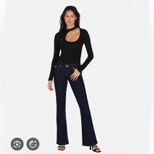 OW Collection Jen Cutout Bodysuit NWT